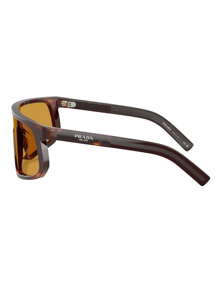 Prada Acetate Sunglasses in Tortoise image 3