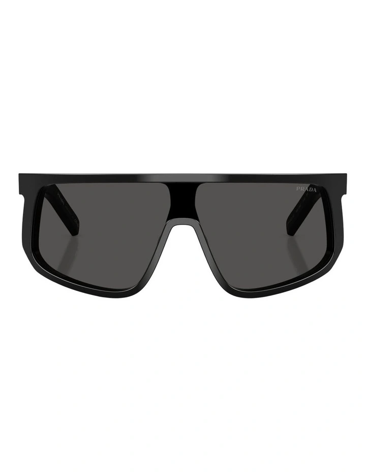 Prada Acetate Sunglasses in Black image 2