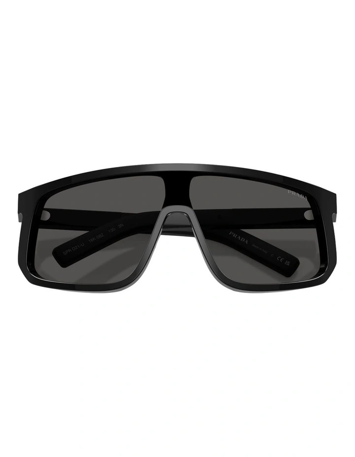 Prada Acetate Sunglasses in Black image 4