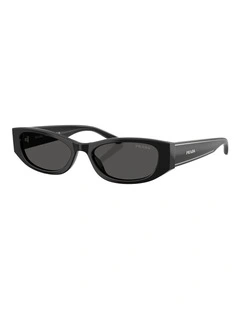 Prada  Acetate Sunglasses in Black
