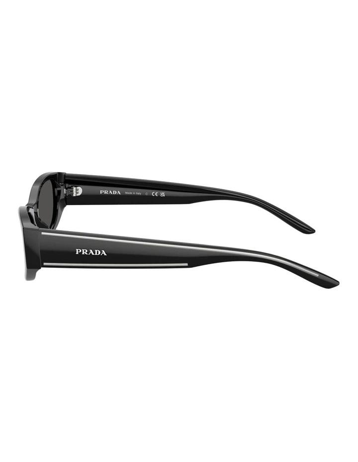 Prada Acetate Sunglasses in Black image 3