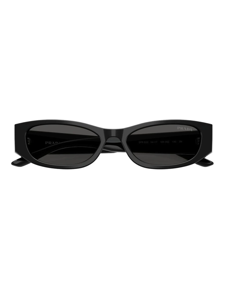 Prada Acetate Sunglasses in Black image 4