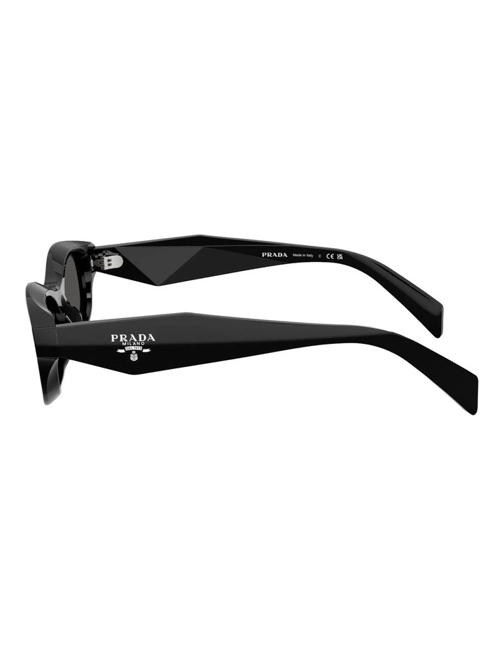 Prada Acetate Sunglasses in Black image 3