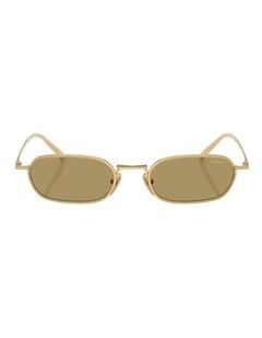 Prada  Metal Sunglasses in Gold