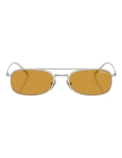 Prada  Metal Sunglasses in Silver