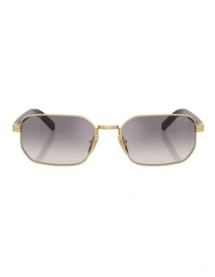 Prada  Metal Sunglasses in Gold