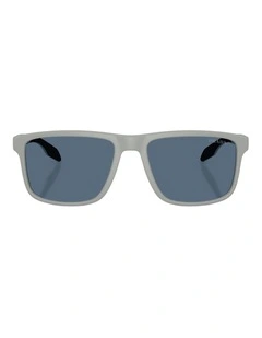 Prada Linea Rossa PS C01SF Injected Sunglasses in Grey