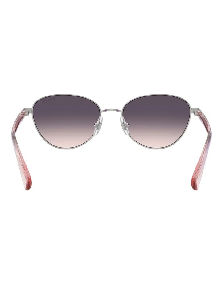 Ralph Metal Sunglasses in Silver image 4