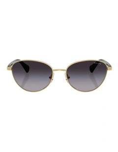 Ralph  Metal Sunglasses in Gold