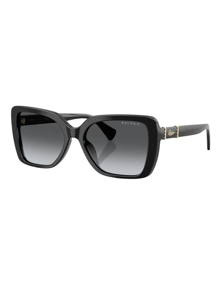 Ralph Acetate Polarised Sunglasses in Black image 1
