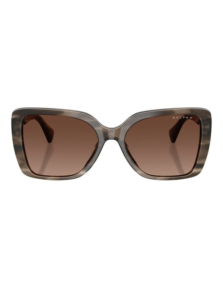 Ralph Acetate Polarised Sunglasses in Grey image 1