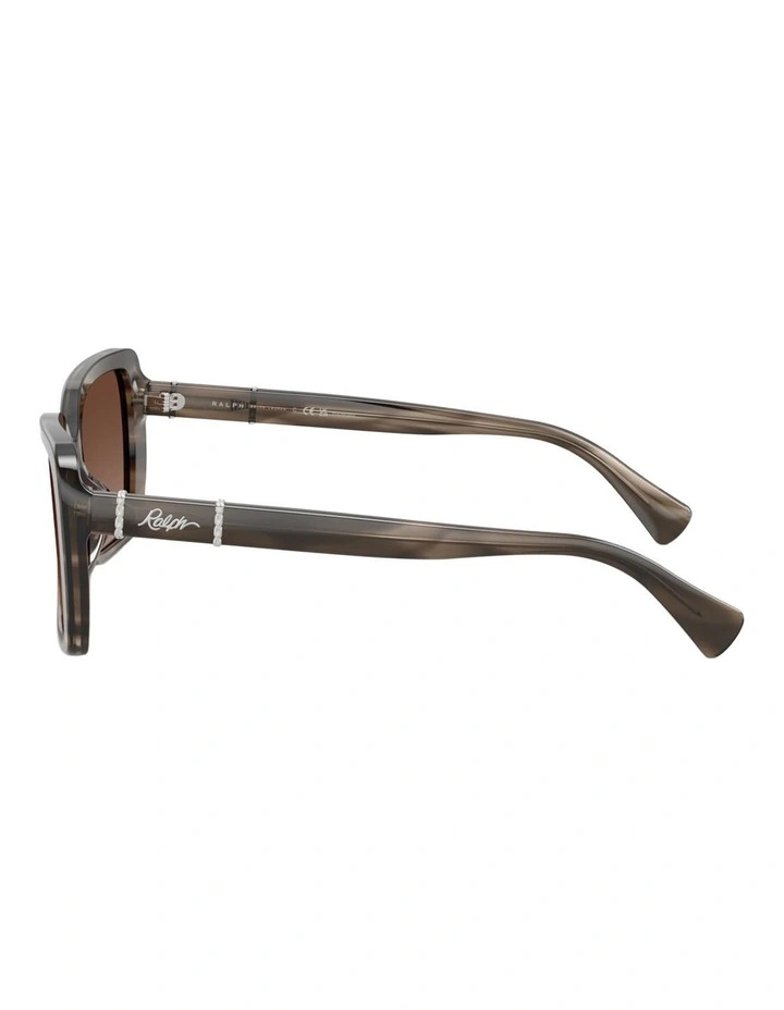 Ralph Acetate Polarised Sunglasses in Grey image 2