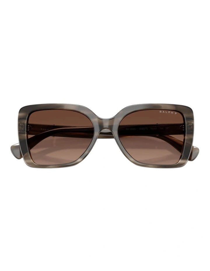 Ralph Acetate Polarised Sunglasses in Grey image 3