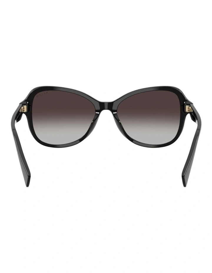 Ralph  Acetate Sunglasses in Black image 3