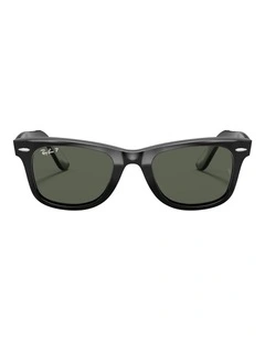 Ray-Ban Original Wayfarer Classic Acetate Polarised Sunglasses in Black