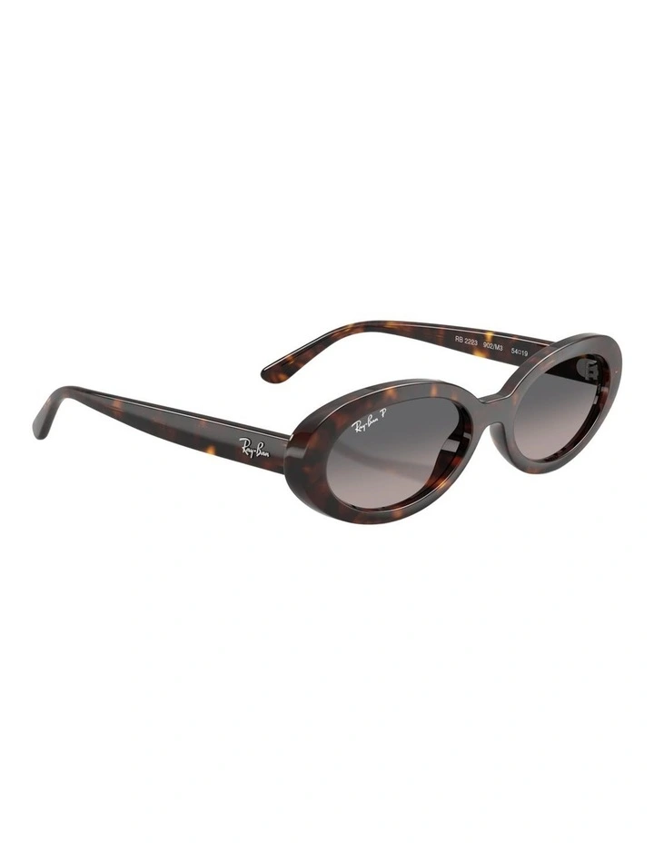 Ray-Ban RB2223 Acetate Polarised Sunglasses in Tortoise image 5
