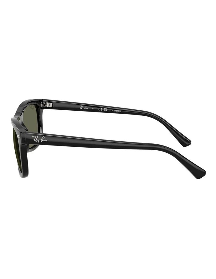 Ray-Ban RB2226 Propionate Polarised Sunglasses in Black image 3
