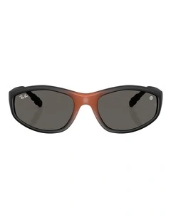 Ray-Ban MARVEL- Deadpool RB2228 Nylon Sunglasses in Black