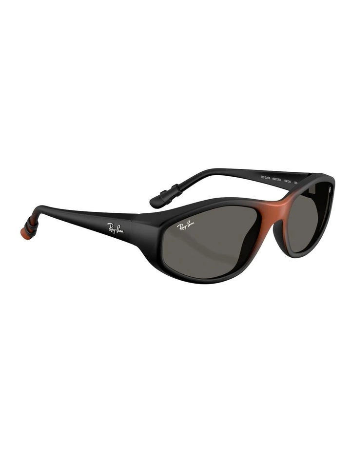 Ray-Ban MARVEL- Deadpool RB2228 Nylon Sunglasses in Black image 4