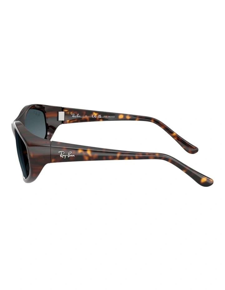 Ray-Ban RB2228 Nylon Polarised Sunglasses in Tortoise image 2