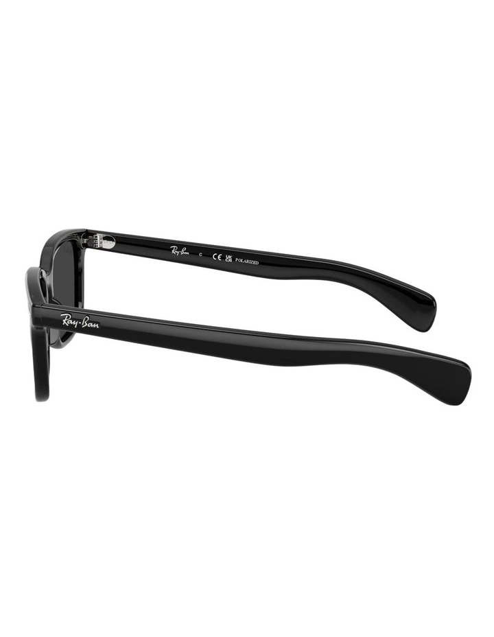 Ray-Ban Brunel Propionate Polarised Sunglasses in Black image 2