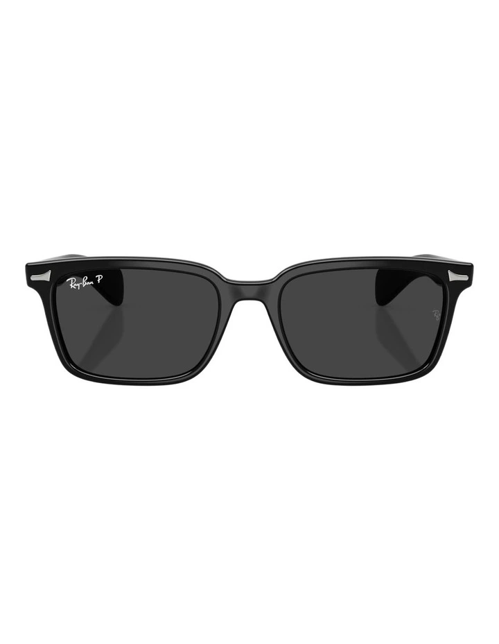 Ray-Ban Brunel Propionate Polarised Sunglasses in Black image 1
