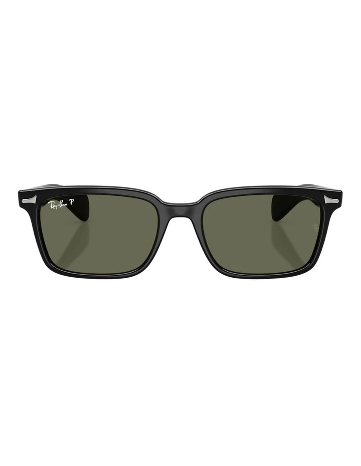 Ray-Ban Brunel Propionate Polarised Sunglasses in Black image 1