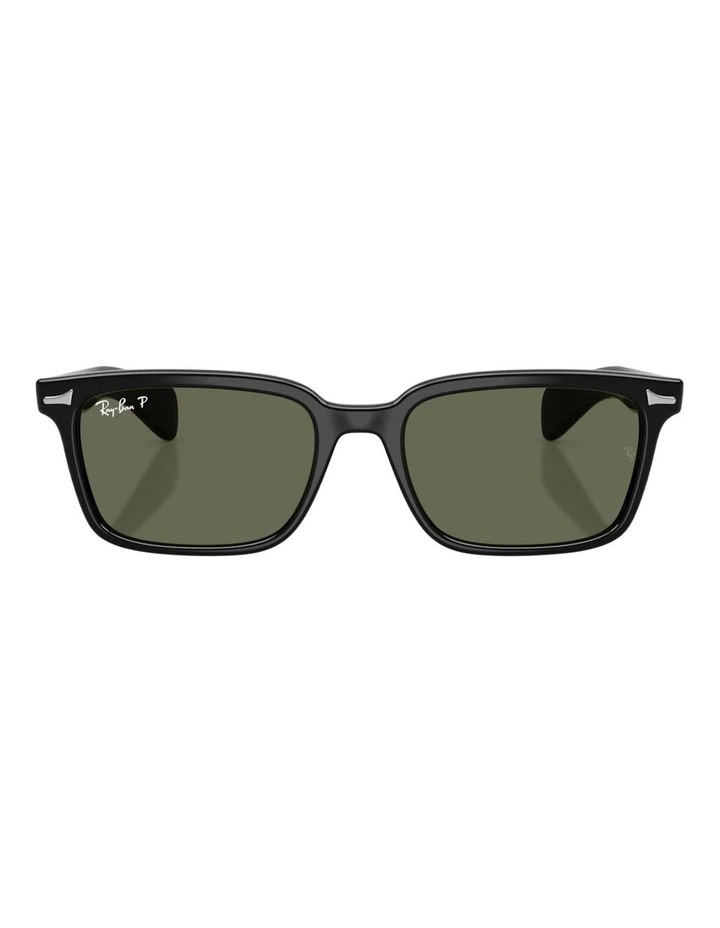 Ray-Ban Brunel Propionate Polarised Sunglasses in Black image 1
