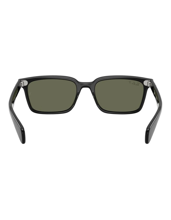 Ray-Ban Brunel Propionate Polarised Sunglasses in Black image 2