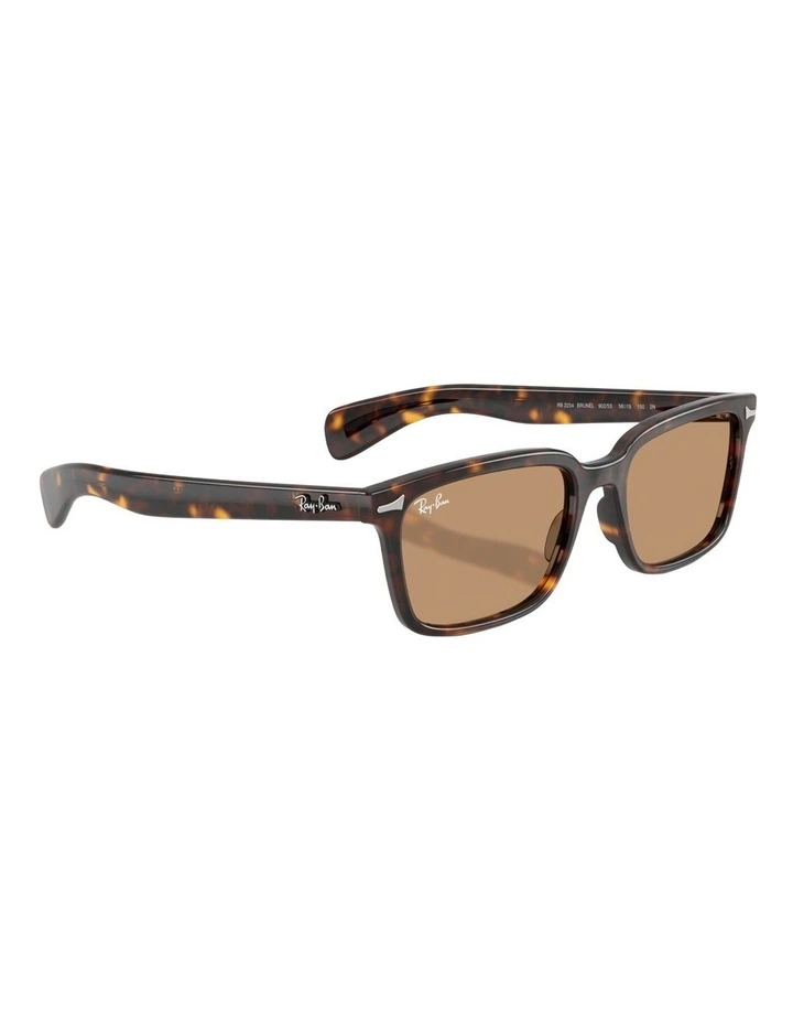 Ray-Ban Brunel Propionate Sunglasses in Tortoise image 4