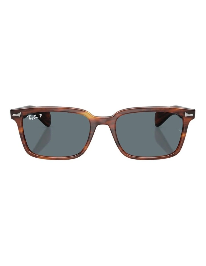 Ray-Ban Brunel Propionate Polarised Sunglasses in Brown image 2
