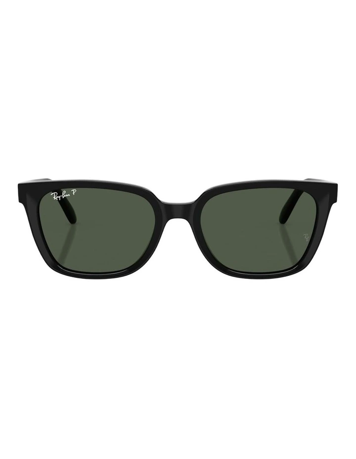 Ray-Ban RB2243D Acetate Polarised Sunglasses in Black image 1