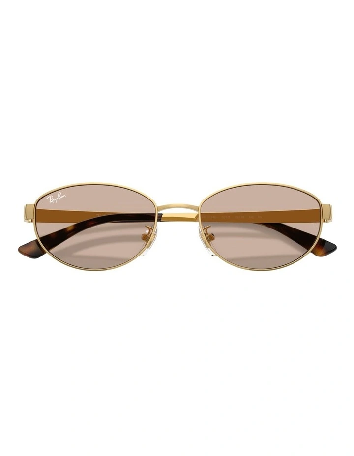 Ray-Ban  Metal Sunglasses in Gold image 4
