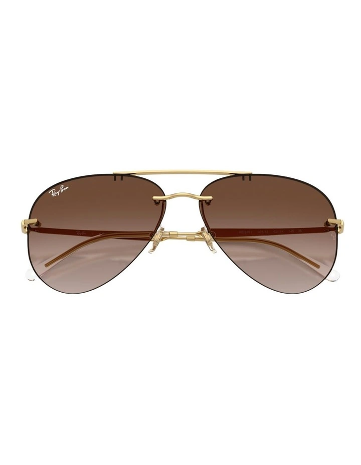 Ray-Ban RB3791 Metal Sunglasses in Black image 3