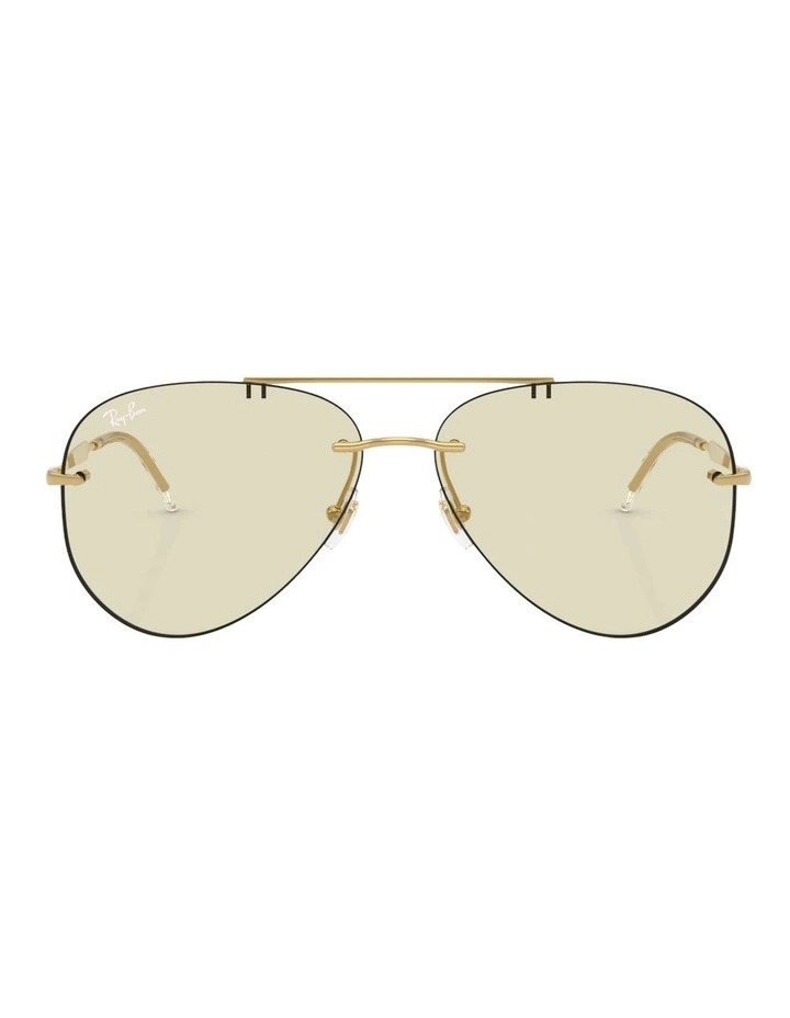 Ray-Ban RB3791 TRANSITIONS  COLOR TOUCH  LENSES Metal Sunglasses in Black image 1