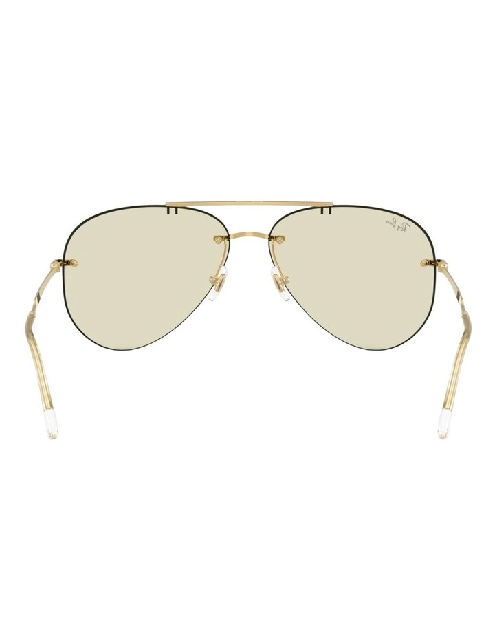 Ray-Ban RB3791 TRANSITIONS  COLOR TOUCH  LENSES Metal Sunglasses in Black image 2