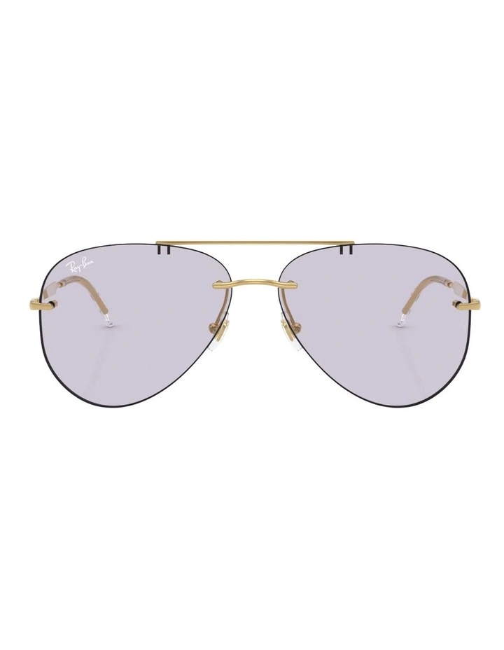 Ray-Ban RB3791 TRANSITIONS  COLOR TOUCH  LENSES Metal Sunglasses in Black image 1