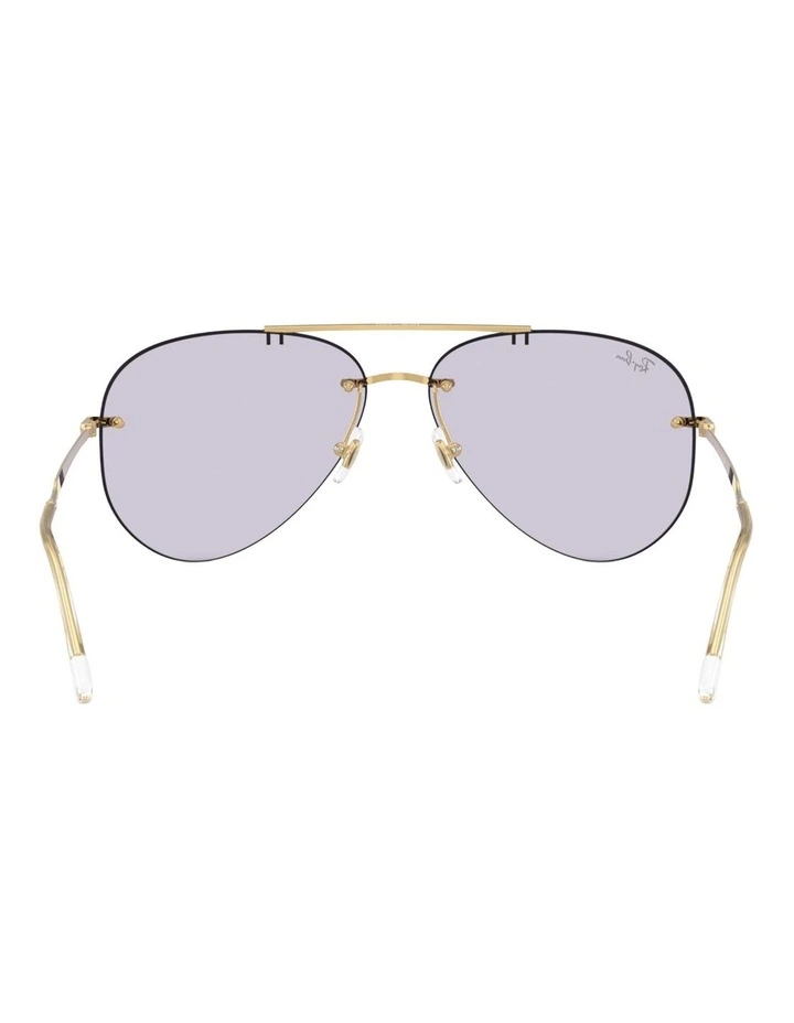 Ray-Ban RB3791 TRANSITIONS  COLOR TOUCH  LENSES Metal Sunglasses in Black image 2