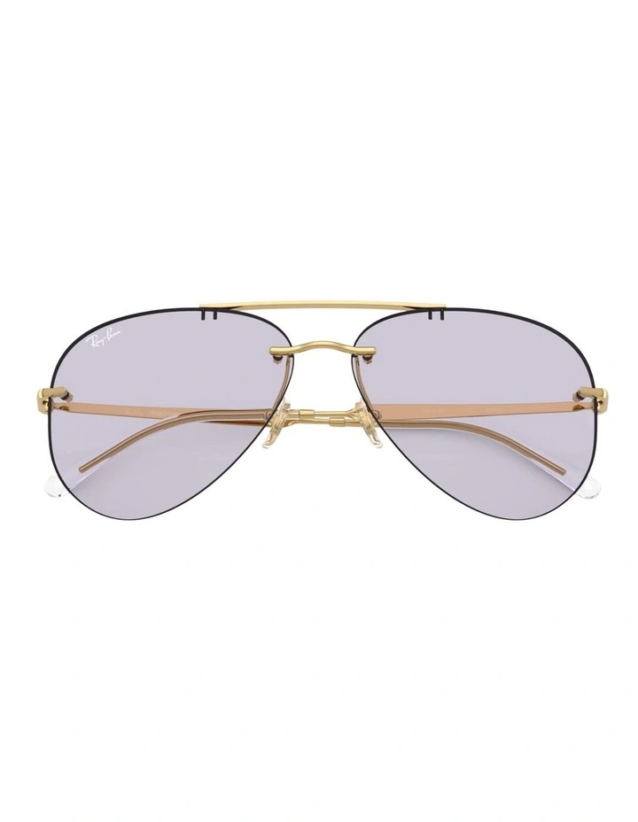 Ray-Ban RB3791 TRANSITIONS  COLOR TOUCH  LENSES Metal Sunglasses in Black image 3