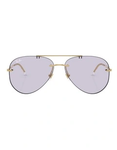 Ray-Ban RB3791 TRANSITIONS  COLOR TOUCH  LENSES Metal Sunglasses in Black