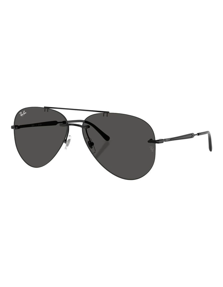 Ray-Ban RB3791 Metal Sunglasses in Black image 1