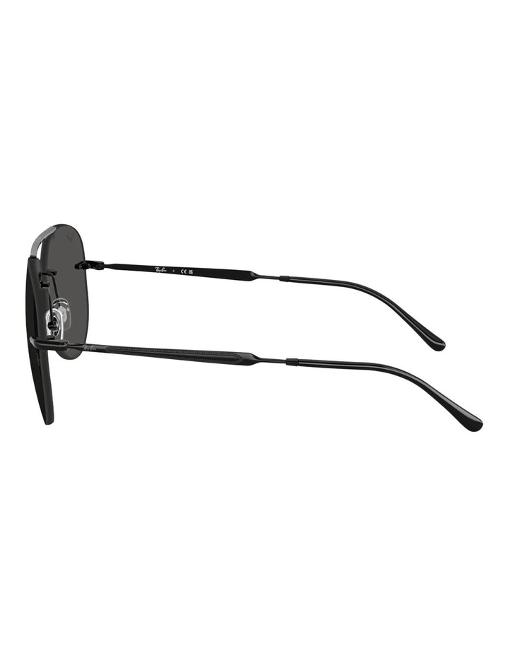 Ray-Ban RB3791 Metal Sunglasses in Black image 3