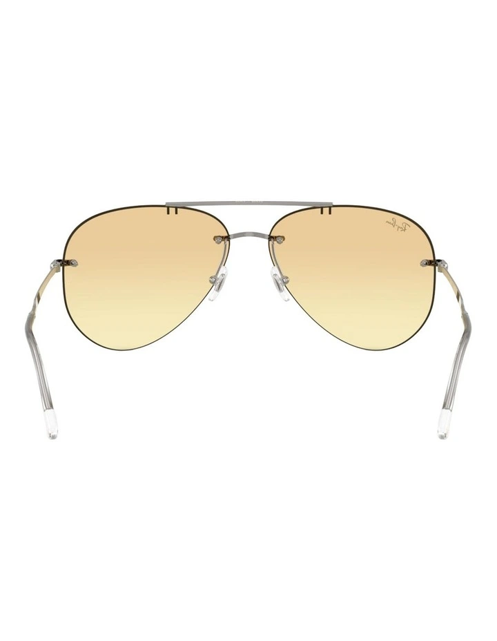 Ray-Ban RB3791 Metal Sunglasses in Grey image 2