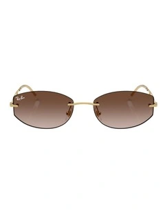 Ray-Ban RB3792 Metal Sunglasses in Black
