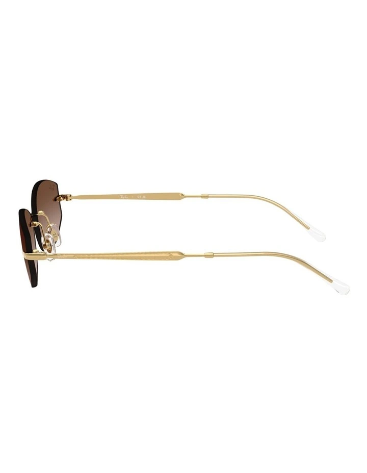 Ray-Ban RB3792 Metal Sunglasses in Black image 3