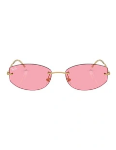 Ray-Ban RB3792 Metal Sunglasses in Black