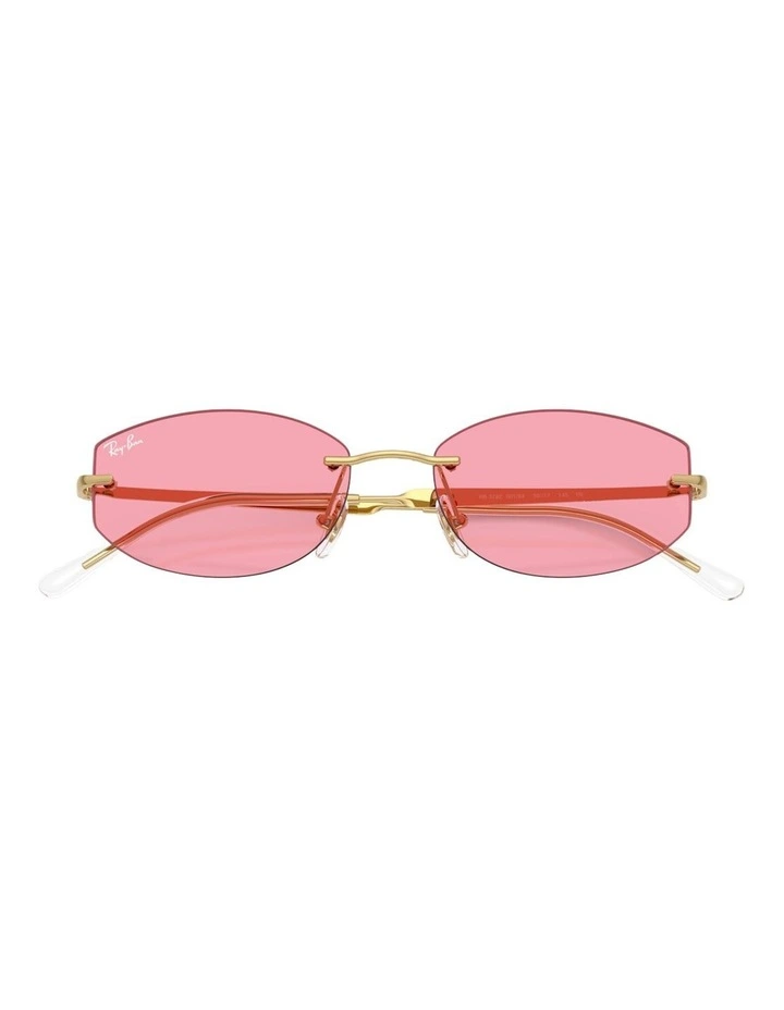 Ray-Ban RB3792 Metal Sunglasses in Black image 3