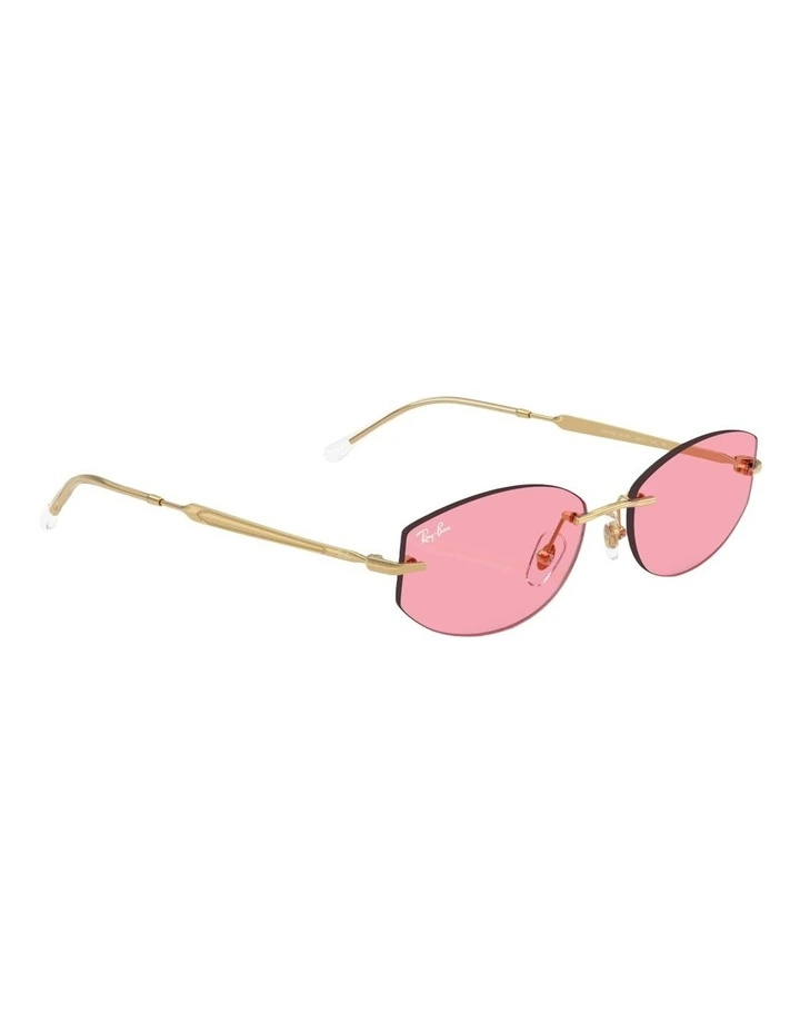 Ray-Ban RB3792 Metal Sunglasses in Black image 4