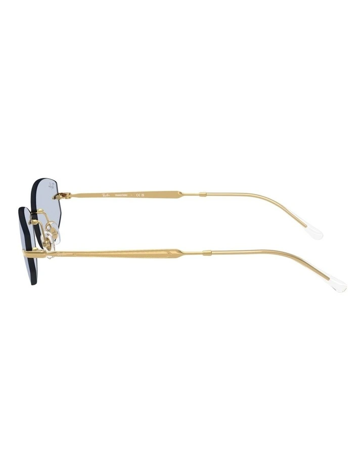 Ray-Ban RB3792 TRANSITIONS COLOR TOUCH LENSES Metal Sunglasses in Black image 2