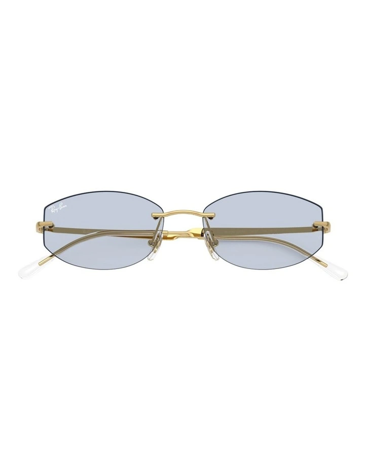Ray-Ban RB3792 TRANSITIONS COLOR TOUCH LENSES Metal Sunglasses in Black image 3